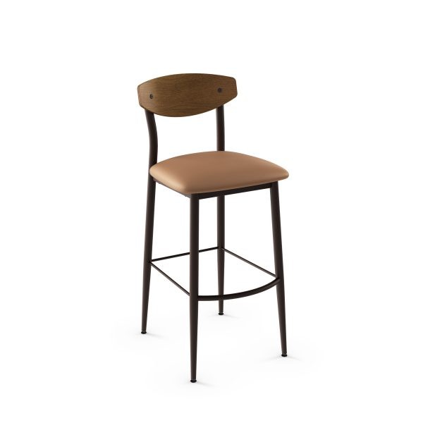 Hint 40202-USWB Hospitality distressed metal dining stool